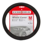Navlaka za volan crna 37-39cm Swiss Drive